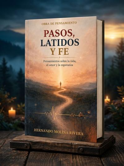 Portada del libro PASOS, LATIDOS Y FE