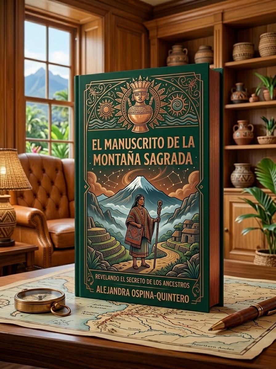 Portada de El Manuscrito de la Montaña Sagrada