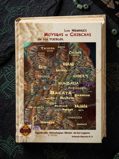 Portada del libro Los NOMBRES MUYSQAS o CHIBCHAS