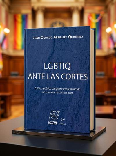 Portada del libro LGBTIQ ANTE LAS CORTES