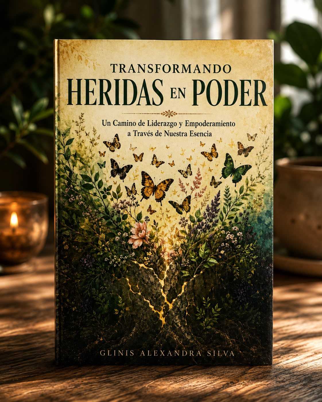 Portada del libro Transformando Heridas en Poder