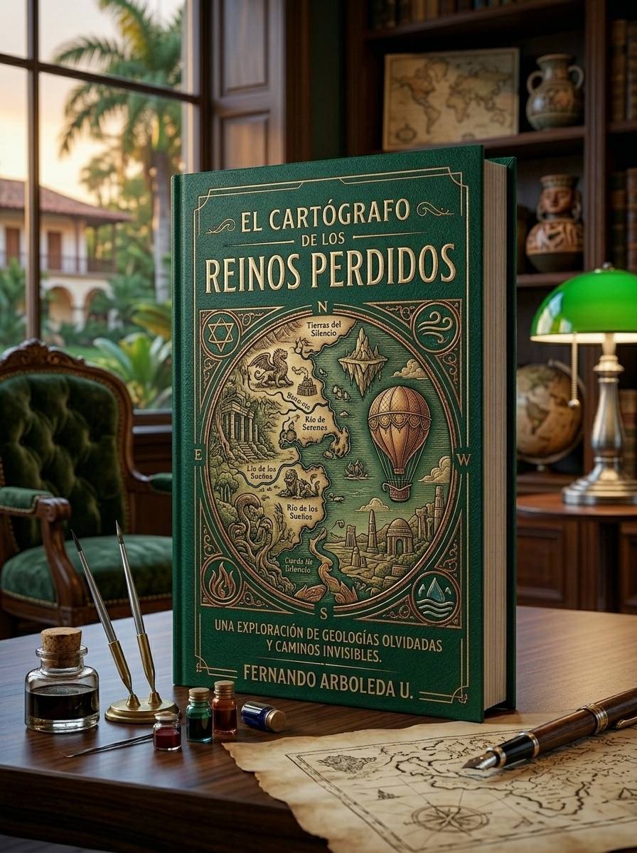 Portada de El Cartógrafo de los Reinos Perdidos