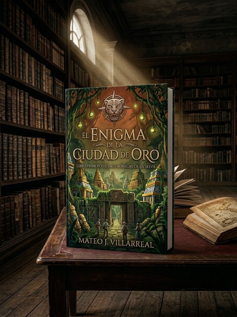 Portada del libro El Enigma de la Ciudad de Oro