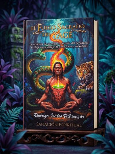 Portada de EL FUEGO SAGRADO DEL YAGÉ